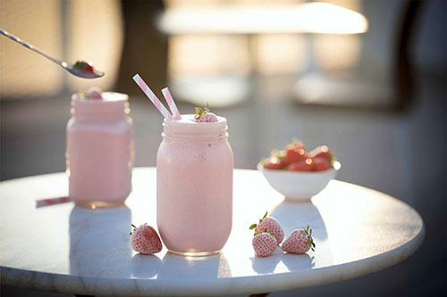 Milkshakes fraise